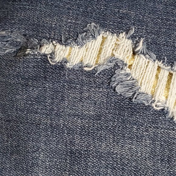 Lane Bryant woman's size 26 distressed boyfriend jeans - Picture 2 of 6